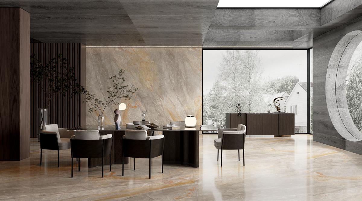 新品推介丨能強(qiáng)900×1800mm現(xiàn)代瓷磚，盡顯空間奢華格調(diào)