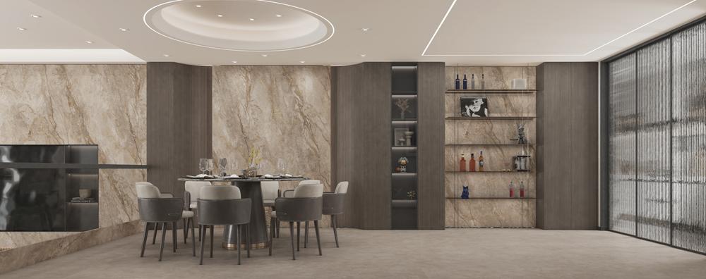 新品速遞 | 能強(qiáng)瓷磚極致理石1200×1800mm突破圈層規(guī)格！