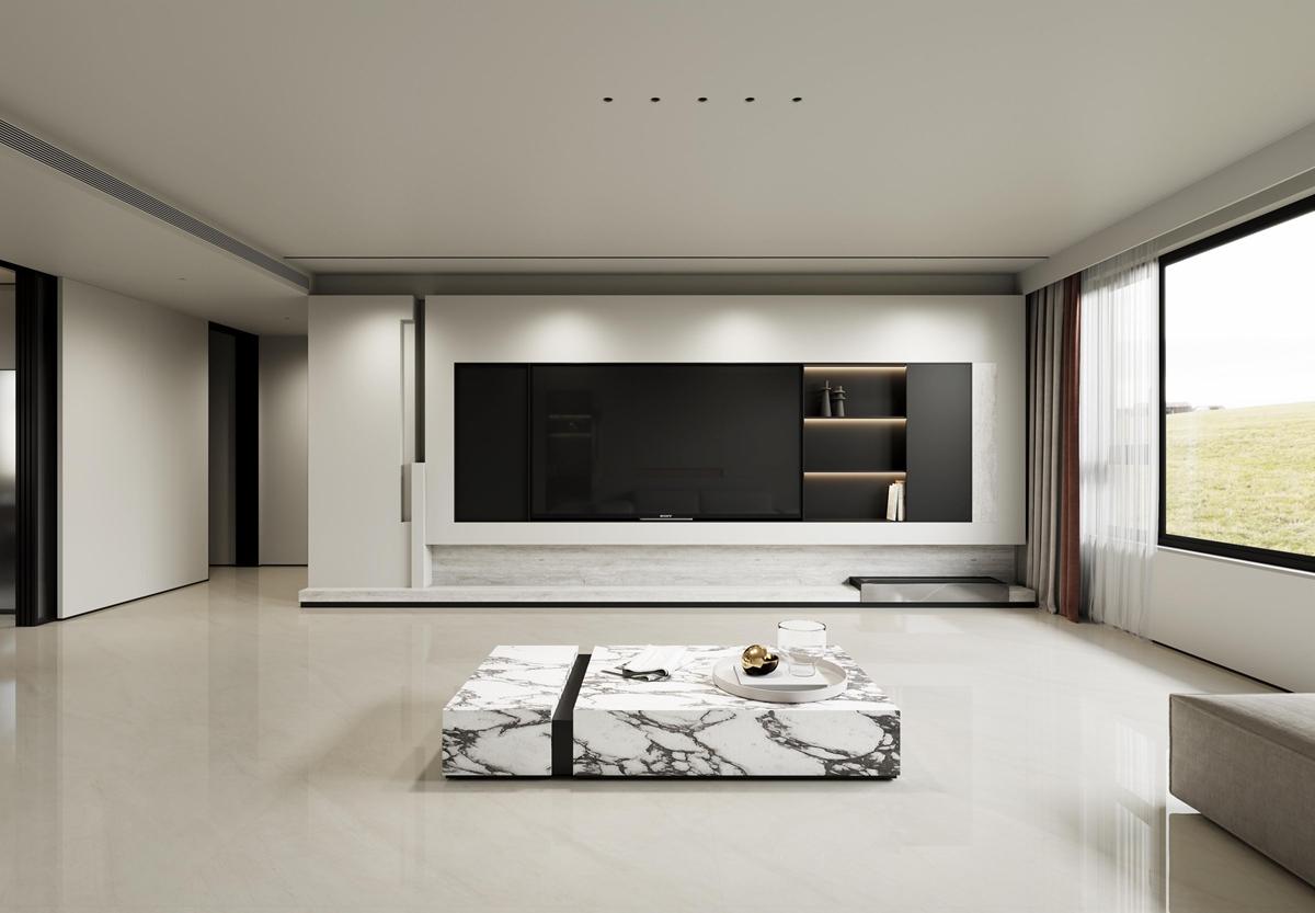 極致理石丨一眼crush的暖色系瓷磚，滿滿治愈感！